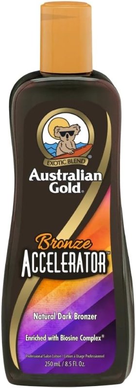 Australian Gold - Bronze Accelerator Dark Tanning Lotion 250 ml - British D'sire