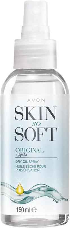 Avon Skin So Soft Dry Oil Spray 150ml | Locks in Moisture | Formulated with Jojoba Oil and Vitamin E | Quick Dry Formula | Cruelty Free - British D'sire