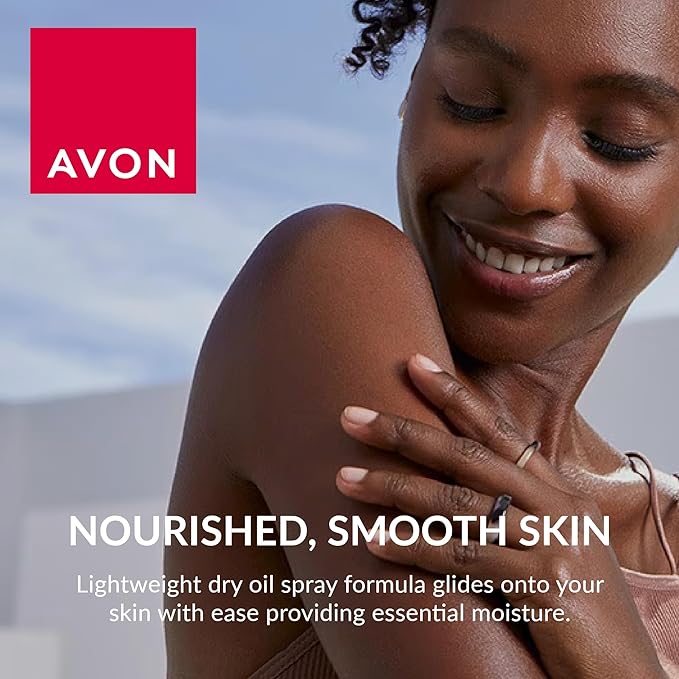 Avon Skin So Soft Dry Oil Spray 150ml | Locks in Moisture | Formulated with Jojoba Oil and Vitamin E | Quick Dry Formula | Cruelty Free - British D'sire