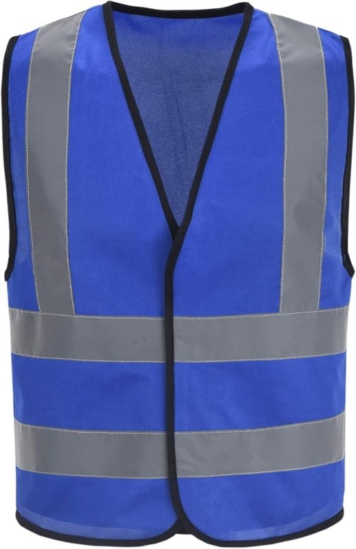 AYKRM 12 Colors Optional hi vis Reflective Vest High Visibility hi viz vis Executive Waistcoat - Safety Vests - British D'sire