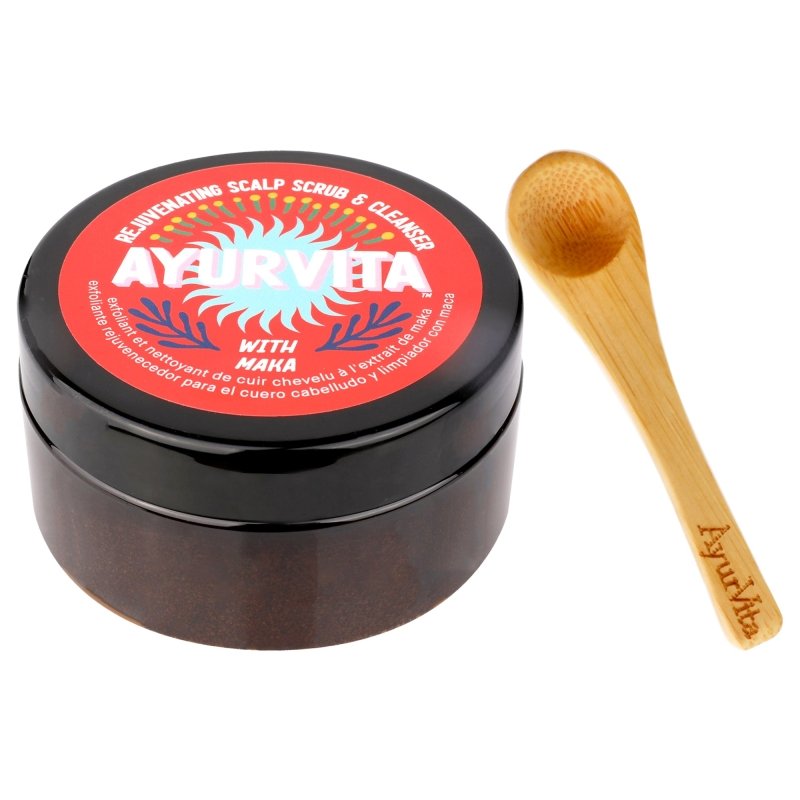 AyurVita - Maka Rejuvenating Scalp Scrub and Cleanser for Unisex 6.7 oz Cleanser - Cleanser - British D'sire