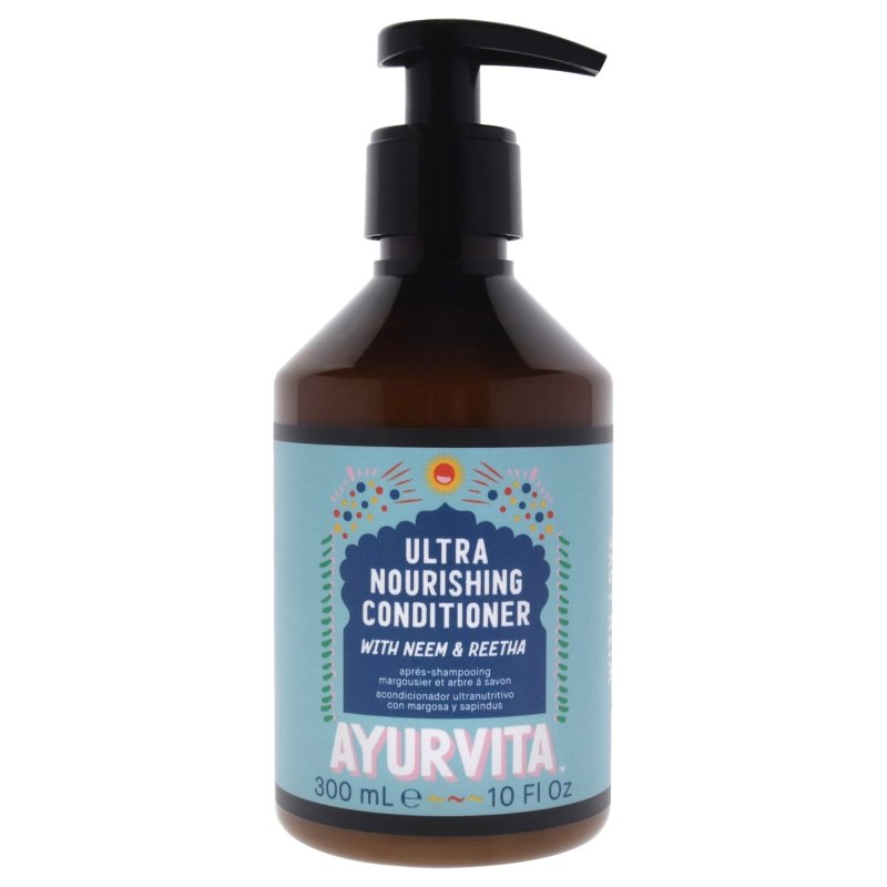 AyurVita - Neem and Reetha Ultra Nourishing Conditioner for Unisex - 10 oz Conditioner - Conditioner - British D'sire