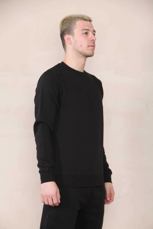 basic crew neck sweatshirt - Men - British D'sire