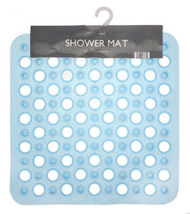 Bath Shower Mat Non - Slip PVC Bathroom Rubber Mats Anti Slip Suction 43 cm x 43 cm - British D'sire