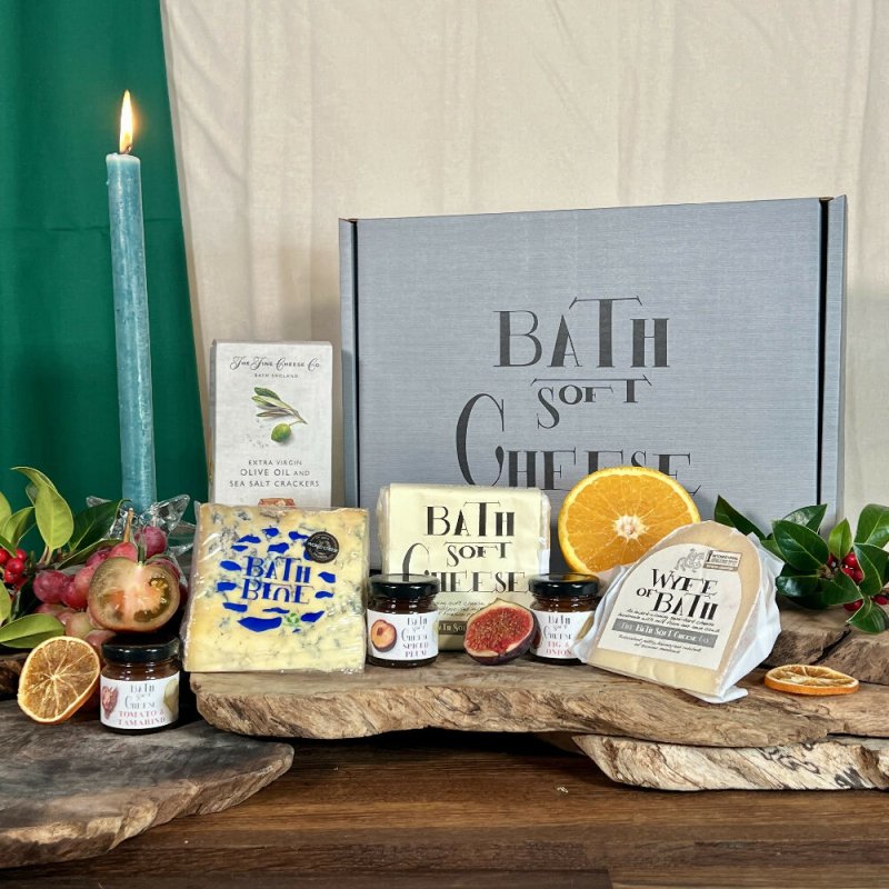 Bath Soft Cheese Three Cheese Gift Box - Gift & Boxes - British D'sire