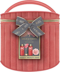 Baylis & Harding Boudoire Vanity Beauty Bag Gift Set - Vegan Friendly (Pack of 1) - Bath & Body Gift Sets - British D'sire