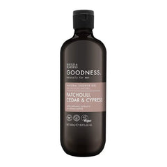 Baylis & Harding Goodness Men's Patchouli, Cedar & Cypress Natural Shower Gel, 500 ml - Shower Gel - British D'sire