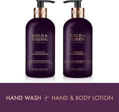 Baylis & Harding Limited Edition Wild Fig & Pomegranate Luxury Hand Care Gift Set - Vegan Friendly - Hand Care - British D'sire