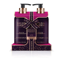 Baylis & Harding Limited Edition Wild Fig & Pomegranate Luxury Hand Care Gift Set - Vegan Friendly - Hand Care - British D'sire