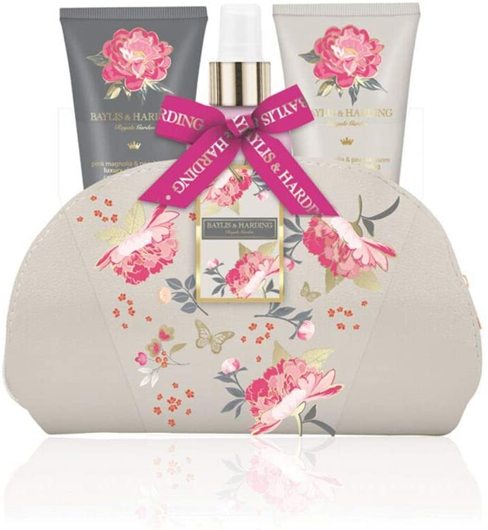 Baylis & Harding Royale Garden Cosmetic Bag Gift Set - Bath & Body Gift Sets - British D'sire