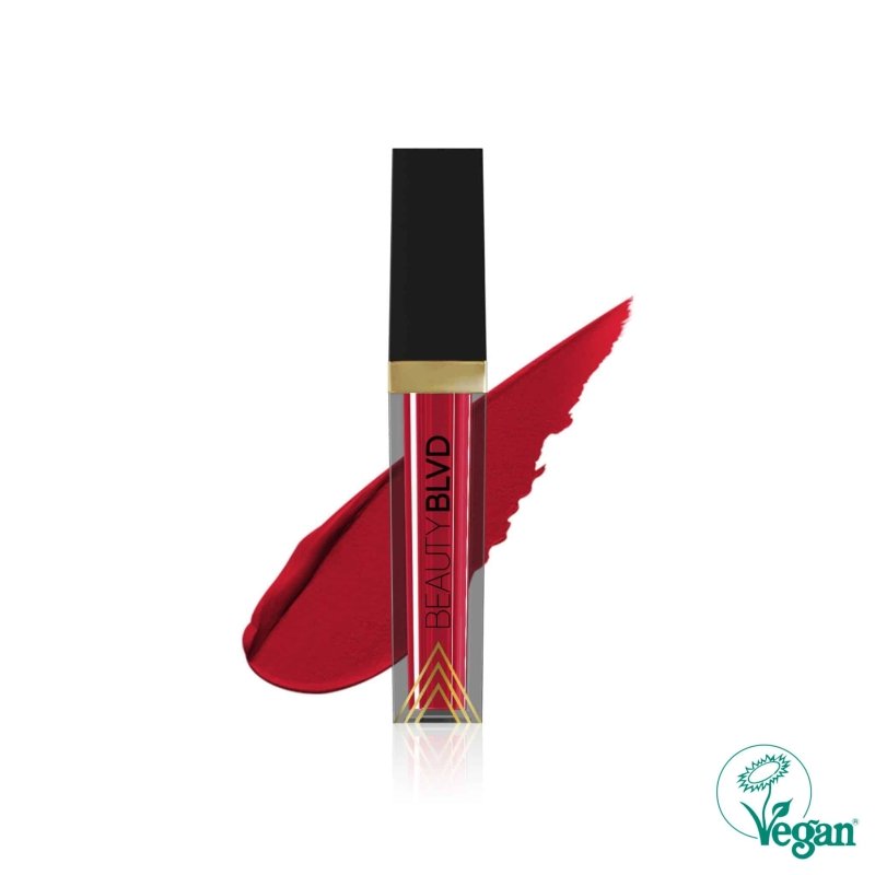 Beauty BLVD Mattitude Lip Liquid – Damn Fine - Lipstick - British D'sire