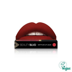 Beauty BLVD Mattitude Lip Liquid – Damn Fine - Lipstick - British D'sire