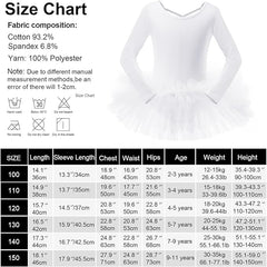 Bezioner Girls' Ballet Tutu Dress Cotton Dance Leotard with Skirt Long Sleeve Ballerina Outfit - Women's Dresses - British D'sire