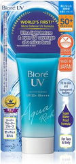 Biore Kao Japan Aqua Rich Watery Essence Sunblock Sunscreen Sun Cream Ametsus SPF 50+ PA++++ UVA Protection - British D'sire