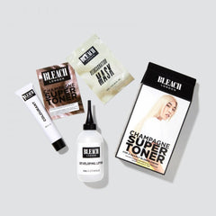 Bleach London Golden Champagne Super Toner Kit - Hair Coloring Accessories - British D'sire