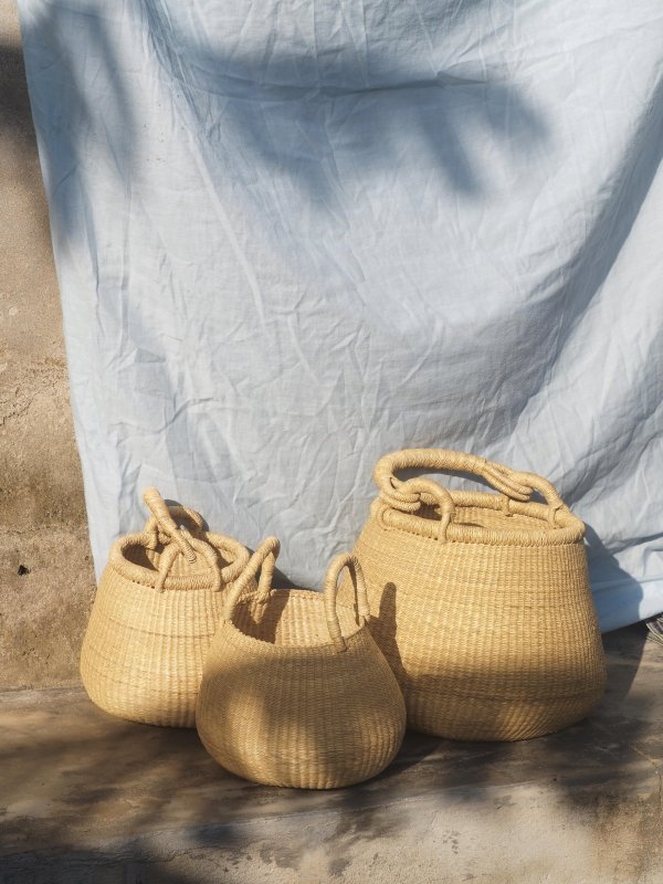 Bolo Baskets with handles - basket - British D'sire