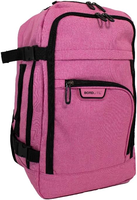 Bordlite Travel Underseat Cabin Approved Backpack, Lightweight Travel Rucksack, Premium Carry on Bag, 40x20x25cm - Luggage & Bags - British D'sire