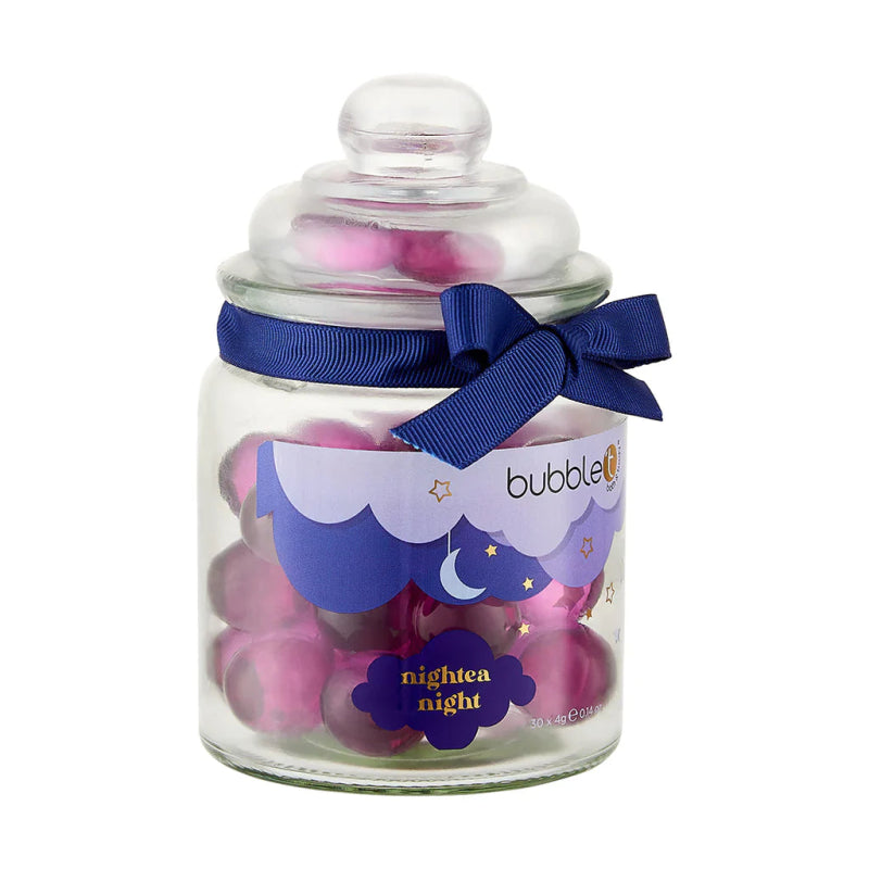 Bubble T Cosmetics Jar of Lavender Bath Pearls Gift Set - Bath Oil - British D'sire