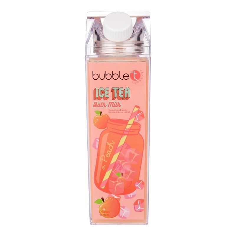 Bubble T Moisturising Bubble Bath Milk, Peach, 480ml - Bubble Bath - British D'sire