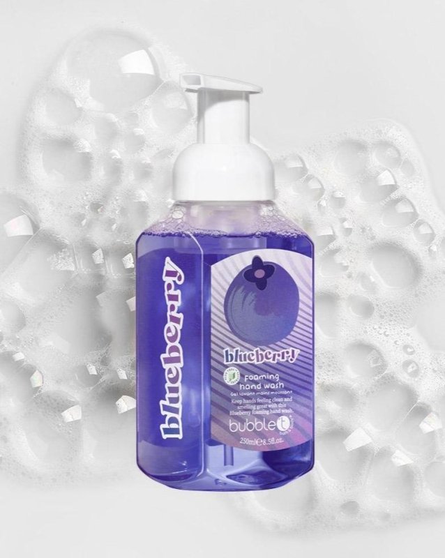 Bubble T TasTEA Edition Blueberry Foaming Hand Wash (250ml) - Hand wash - British D'sire