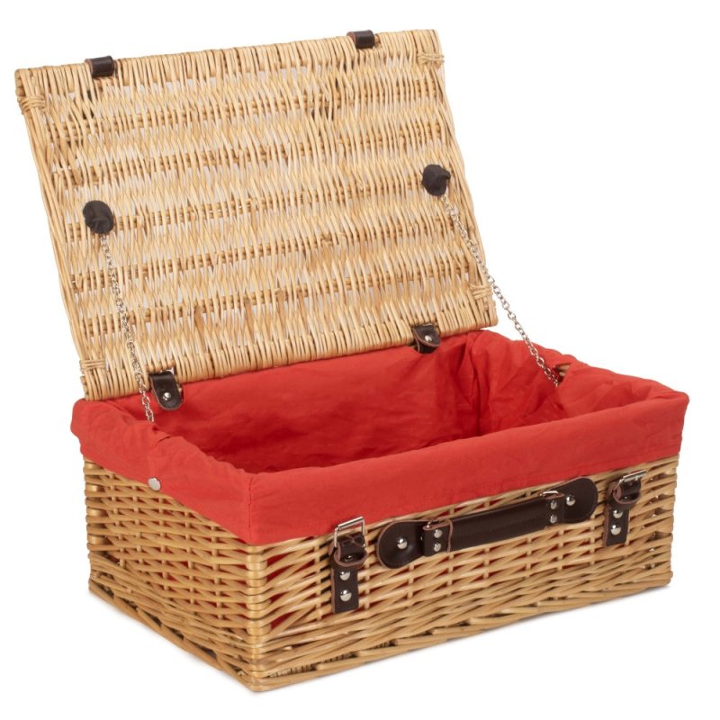 Buff 45cm Picnic Basket - Empty Picnic Baskets - British D'sire