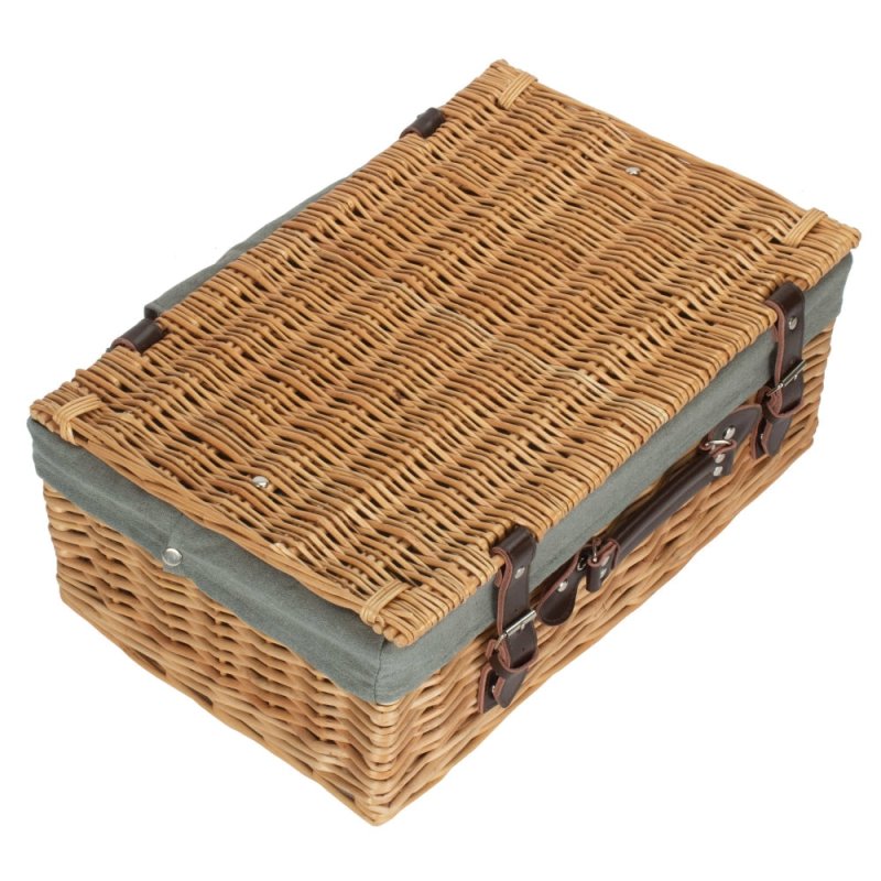 Buff 45cm Picnic Basket - Empty Picnic Baskets - British D'sire