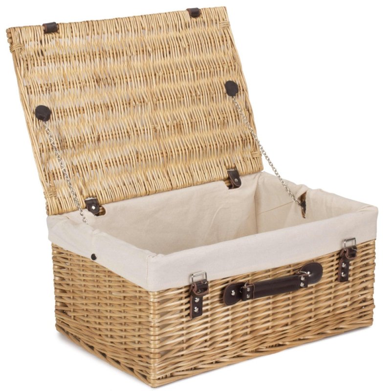 Buff 51cm Picnic Basket - Empty Picnic Baskets - British D'sire