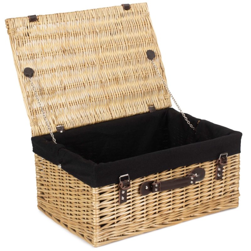 Buff 51cm Picnic Basket - Empty Picnic Baskets - British D'sire