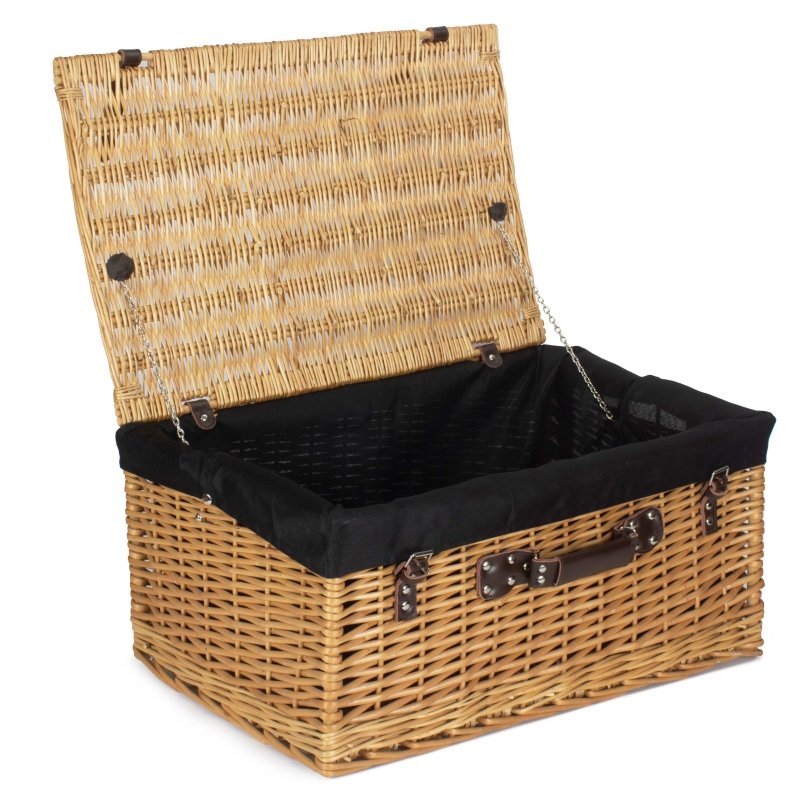 Buff 62cm Picnic Basket - Empty Picnic Baskets - British D'sire