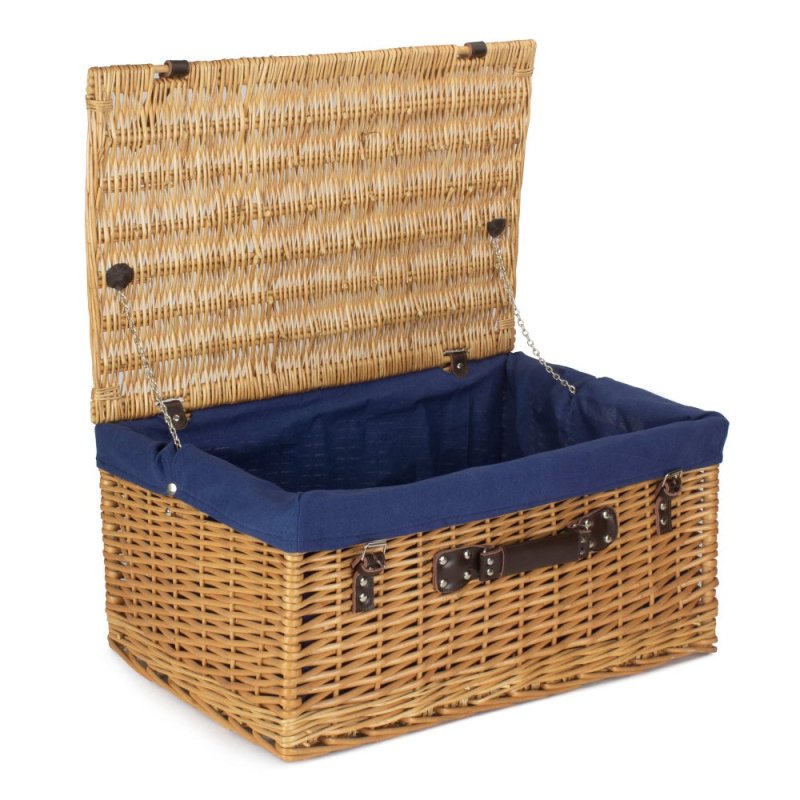 Buff 62cm Picnic Basket - Empty Picnic Baskets - British D'sire