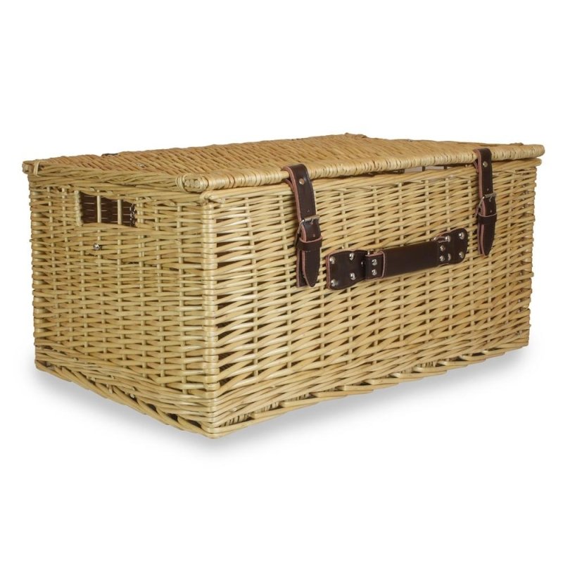 Buff 62cm Picnic Basket - Empty Picnic Baskets - British D'sire