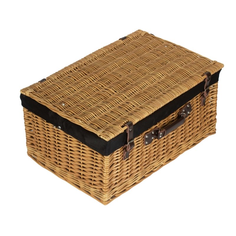 Buff 62cm Picnic Basket - Empty Picnic Baskets - British D'sire