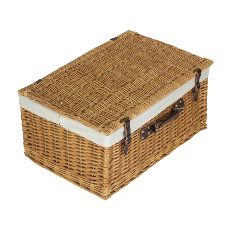 Buff 62cm Picnic Basket - Empty Picnic Baskets - British D'sire