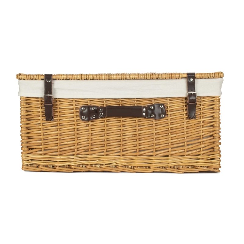 Buff 62cm Picnic Basket - Empty Picnic Baskets - British D'sire