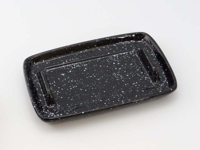 Butter Dish in Speckled Black - Butter Dish - British D'sire