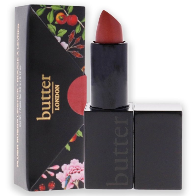 Butter London - Plush Rush Lipstick - Smitten for Women - 0.12 oz Lipstick - Lipstick - British D'sire