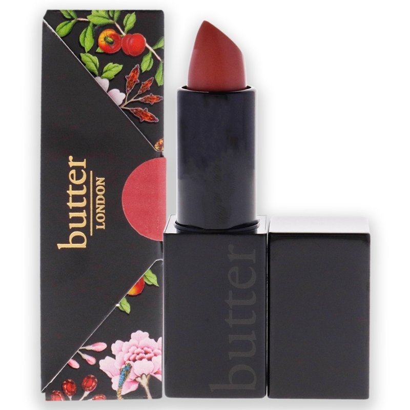 Butter London - Plush Rush Lipstick - Smitten for Women - 0.12 oz Lipstick - Lipstick - British D'sire