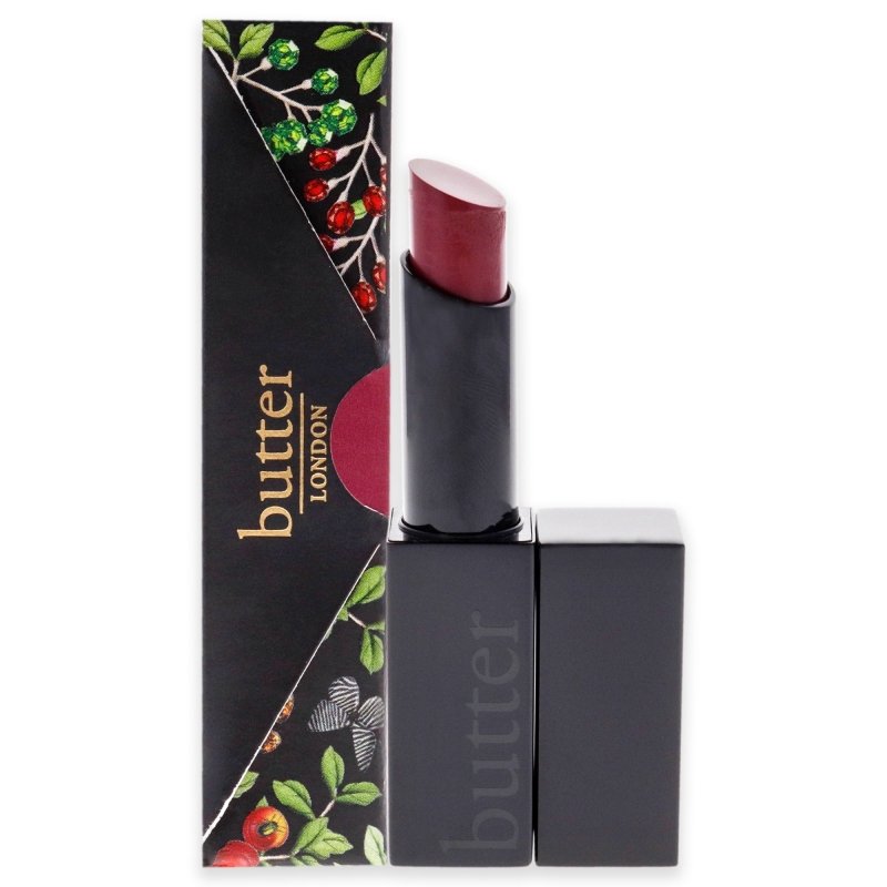 Butter London - Plush Rush Satin Matte Lipstick - Charmed for Women - 0.1 oz Lipstick - Lipstick - British D'sire