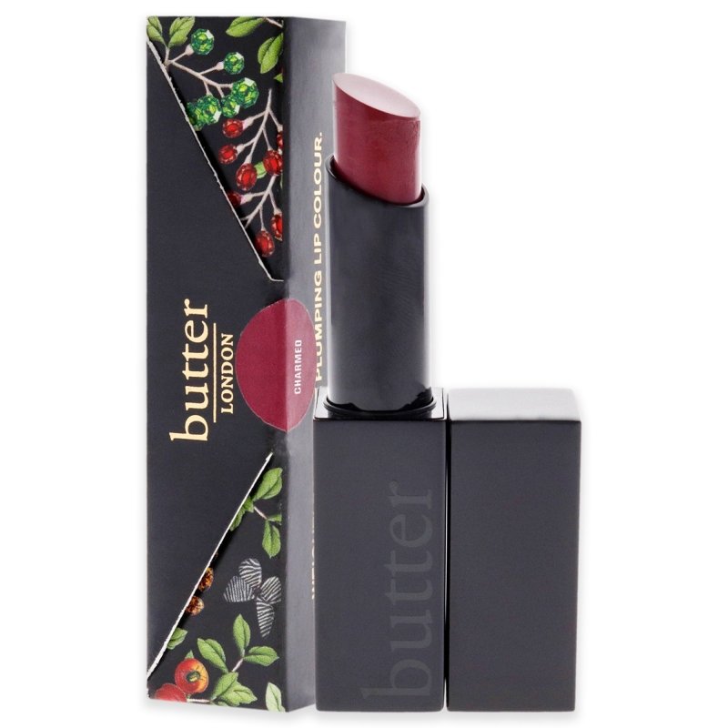 Butter London - Plush Rush Satin Matte Lipstick - Charmed for Women - 0.1 oz Lipstick - Lipstick - British D'sire