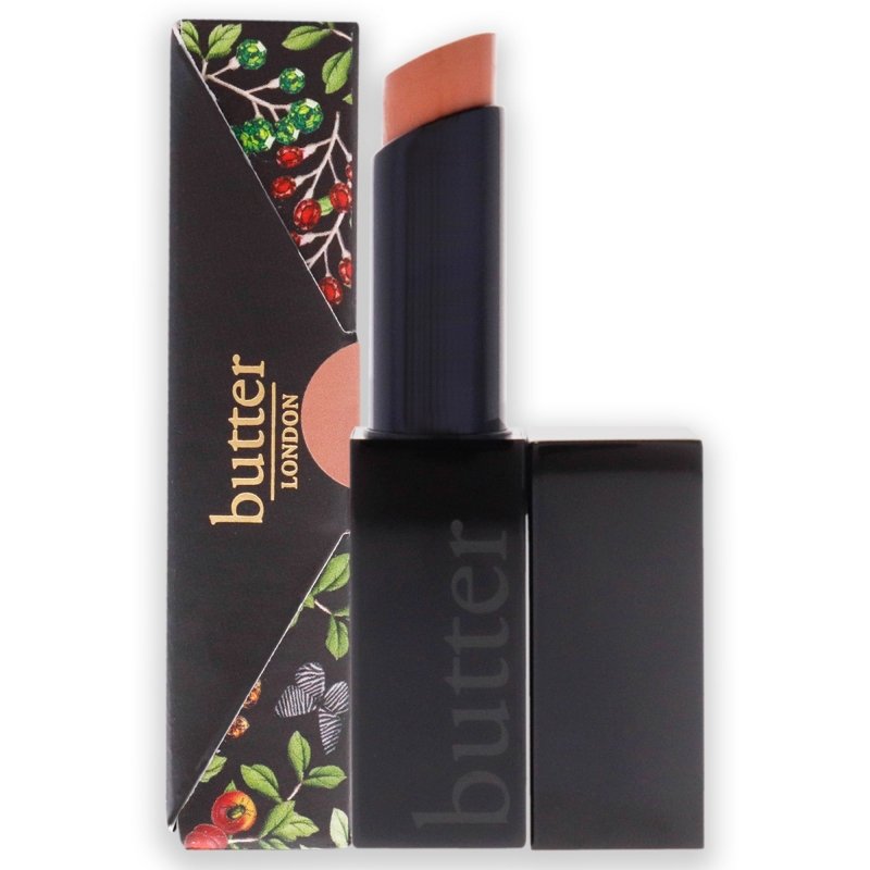 Butter London - Plush Rush Satin Matte Lipstick - Clever for Women - 0.1 oz Lipstick - Lipstick - British D'sire