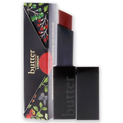 Butter London - Plush Rush Satin Matte Lipstick - Fired Up for Women - 0.1 oz Lipstick - Lipstick - British D'sire