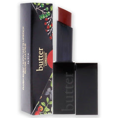 Butter London - Plush Rush Satin Matte Lipstick - Fired Up for Women - 0.1 oz Lipstick - Lipstick - British D'sire