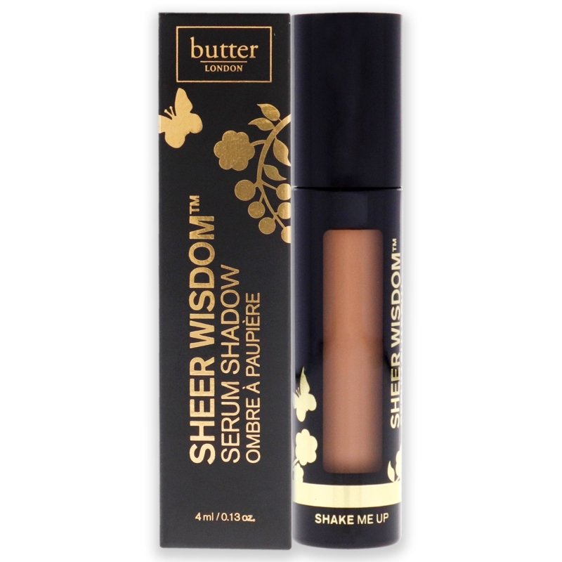 Butter London - Sheer Wisdom Serum Shadow - Sepia Tan for Women - 0.13 oz Eye Shadow - Eye Shadow - British D'sire