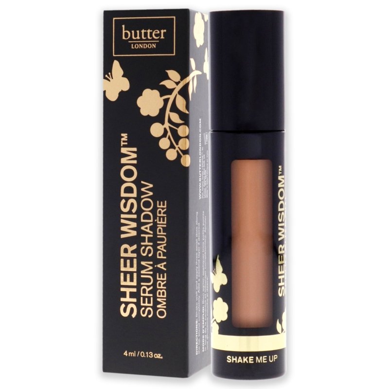 Butter London - Sheer Wisdom Serum Shadow - Sepia Tan for Women - 0.13 oz Eye Shadow - Eye Shadow - British D'sire