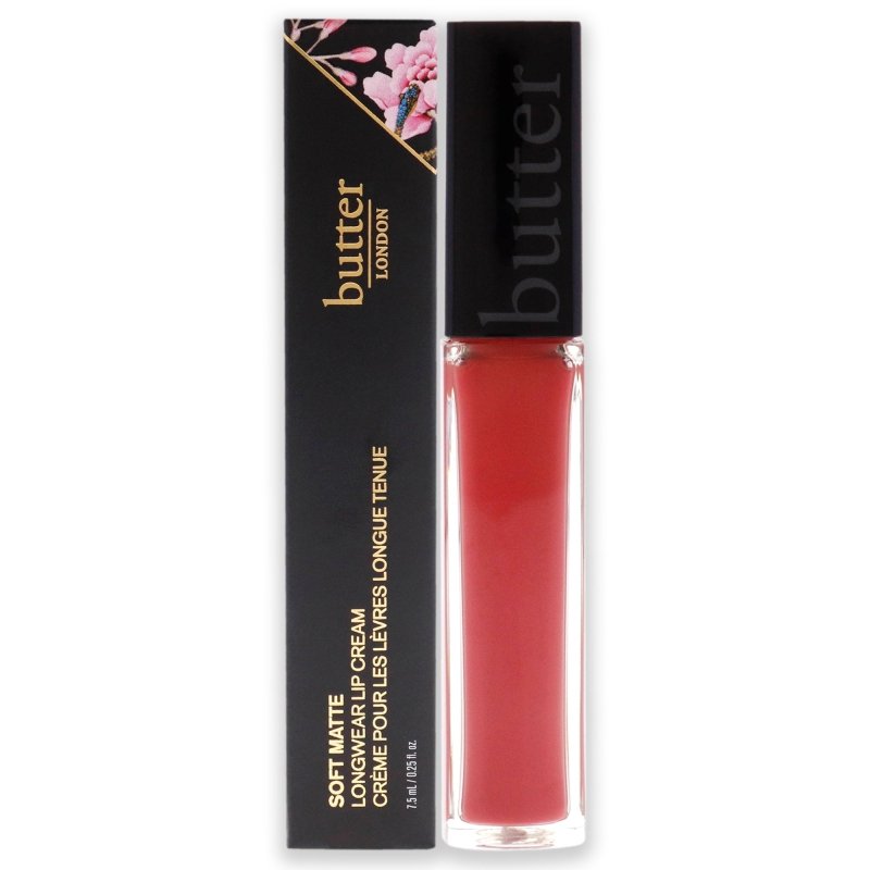 Butter London - Soft Matte Long Wear Lip Cream - Bezzie Mate for Women - 0.25 oz Lipstick - Lipstick - British D'sire