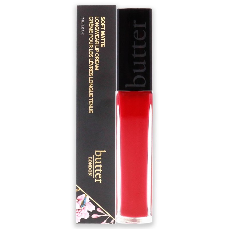 Butter London - Soft Matte Long Wear Lip Cream - Bossy Boots for Women - 0.25 oz Lipstick - Lipstick - British D'sire