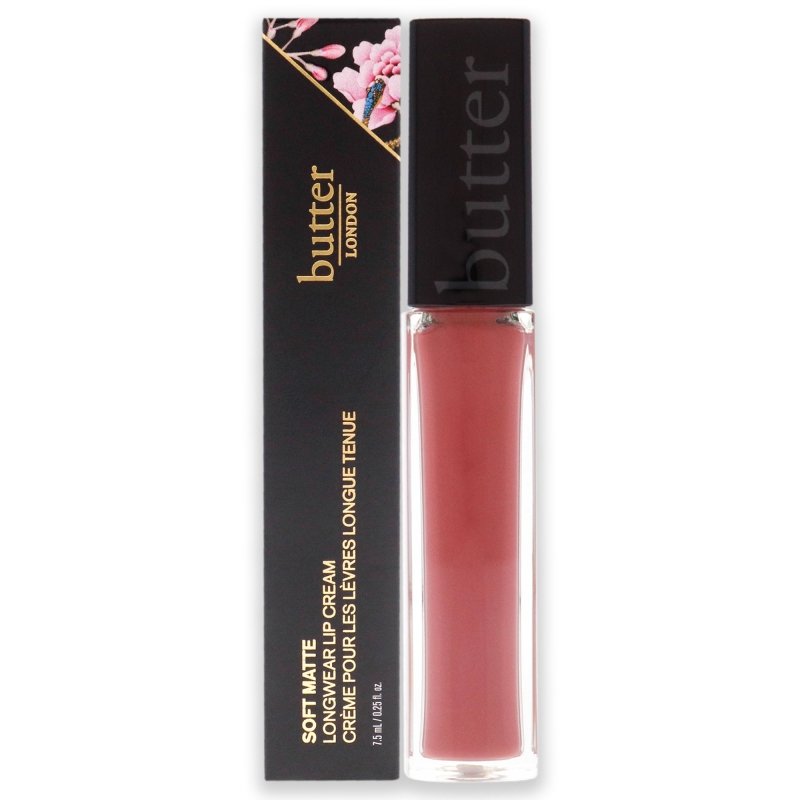 Butter London - Soft Matte Long Wear Lip Cream - Frilly Knickers for Women - 0.25 oz Lipstick - Lipstick - British D'sire