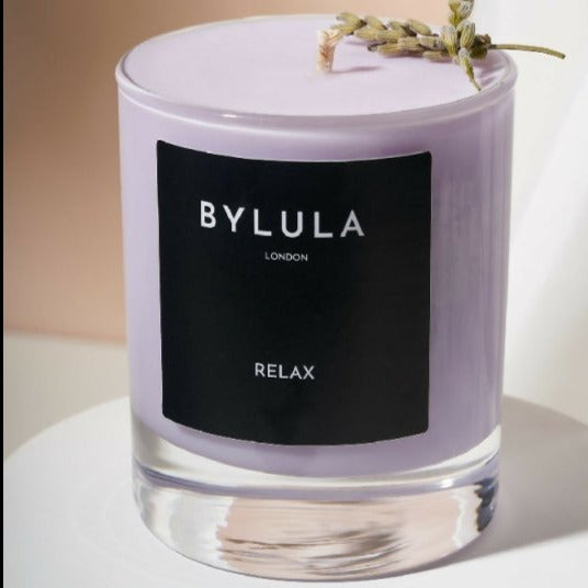 Relax Jar Candle, Lavender Scent Candle