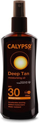 Calypso Deep Tanning Monoi Tahiti Oil Spray with SPF30, 200 ml, CALT30MON - British D'sire