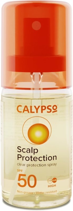 Calypso Scalp Protection Spray SPF50 | High protection for Scalp and Parting | 50 ml | CALD50SCA, Transparent - British D'sire